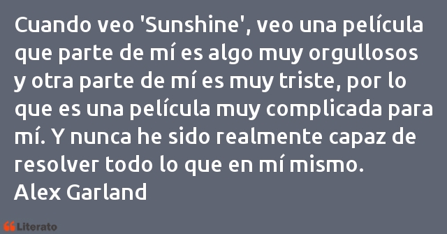 Frases de Alex Garland