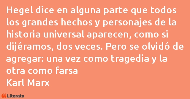 Frases de Karl Marx