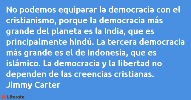 Frases de Jimmy Carter