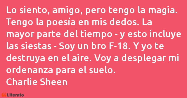 Frases de Charlie Sheen