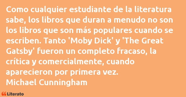 Frases de Michael Cunningham