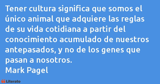 Frases de Mark Pagel