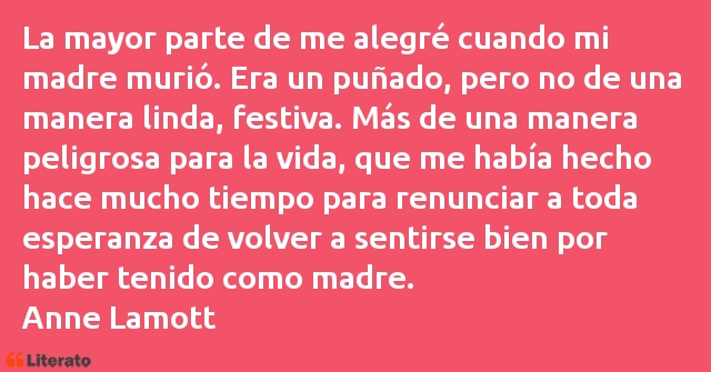 Frases de Anne Lamott