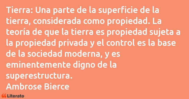 Frases de Ambrose Bierce