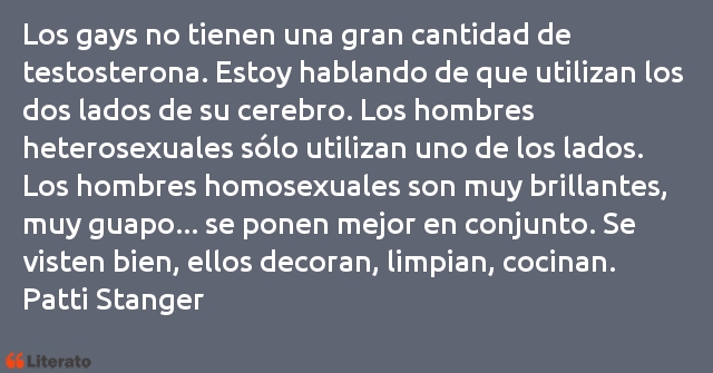 Frases de Patti Stanger