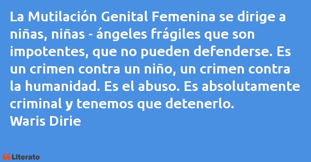 Frases de Waris Dirie