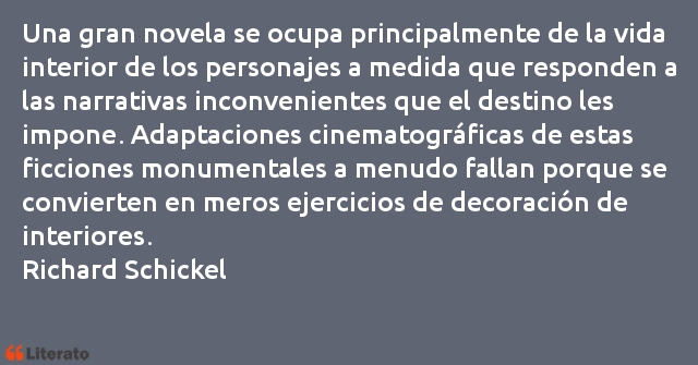 Frases de Richard Schickel