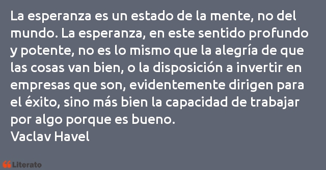 Frases de Vaclav Havel