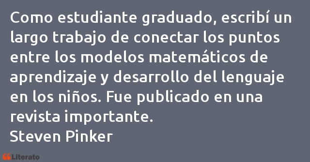 Frases de Steven Pinker