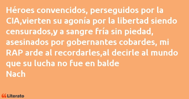 Frases de Nach
