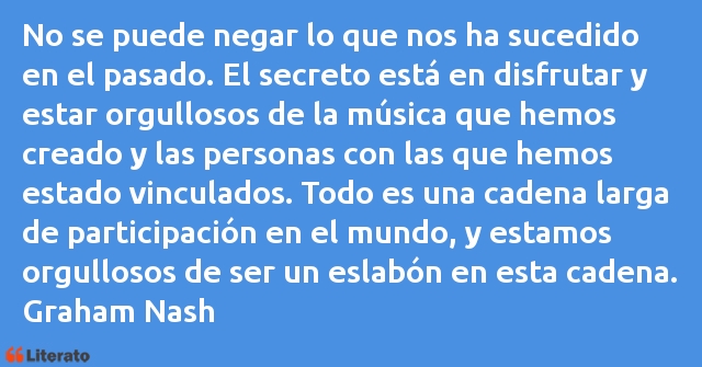 Frases de Graham Nash