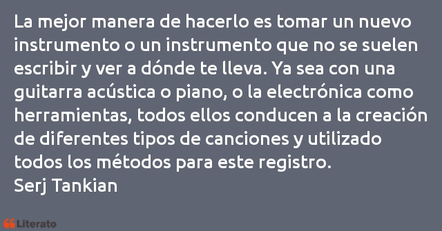 Frases de Serj Tankian