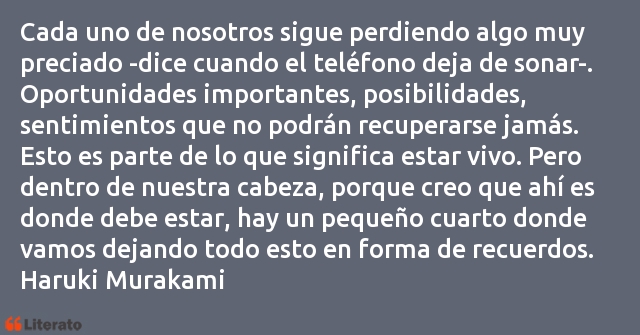 Frases de Haruki Murakami