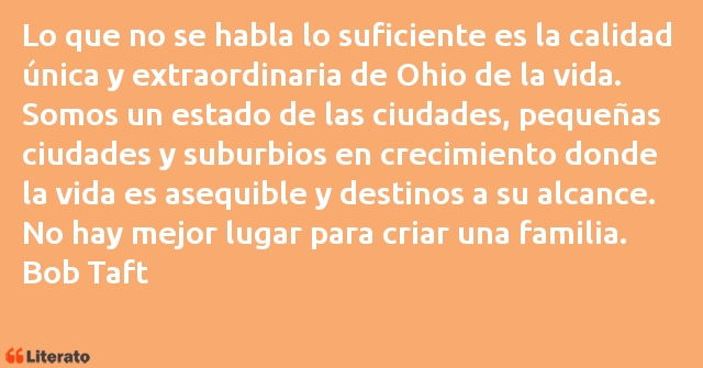 Frases de Bob Taft