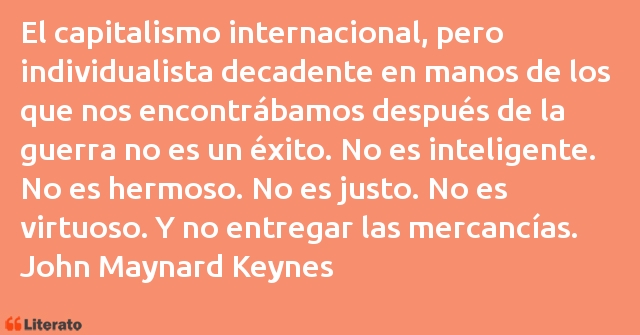 Frases de John Maynard Keynes