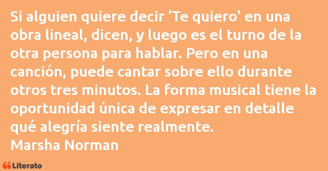 Frases de Marsha Norman