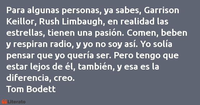 Frases de Tom Bodett