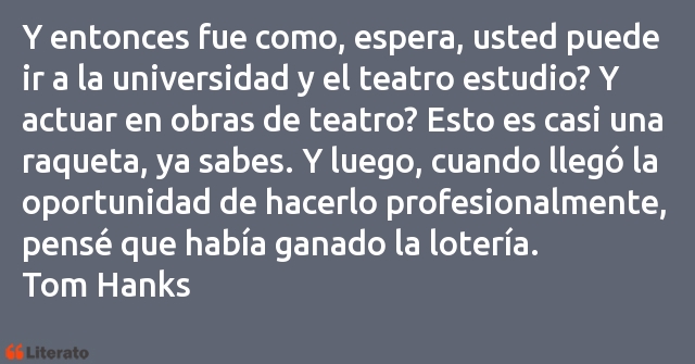 Frases de Tom Hanks