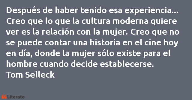 Frases de Tom Selleck