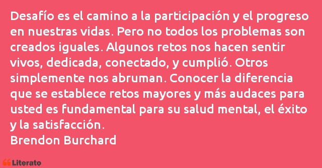 Frases de Brendon Burchard