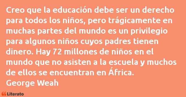 Frases de George Weah