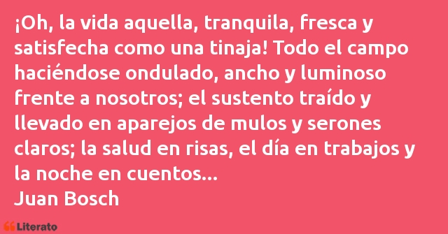 Frases de Juan Bosch