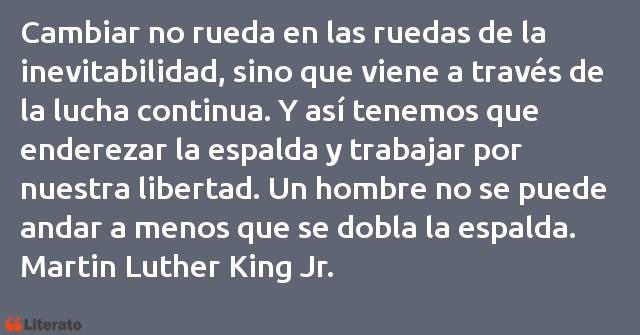 Frases de Martin Luther King Jr.