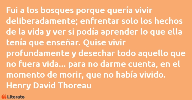 Frases de Henry David Thoreau