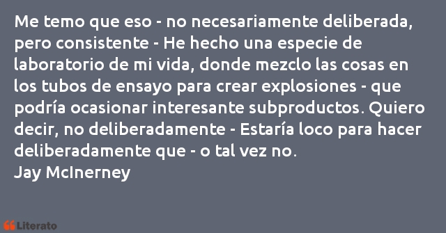 Frases de Jay McInerney