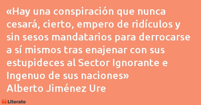 Frases de Alberto Jiménez Ure