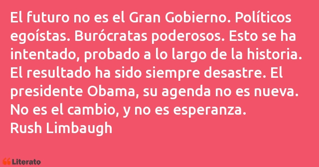 Frases de Rush Limbaugh