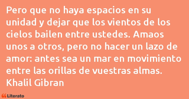 Frases de Khalil Gibran