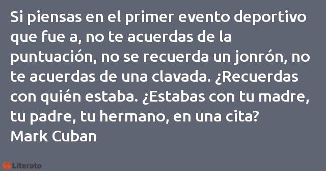 Frases de Mark Cuban