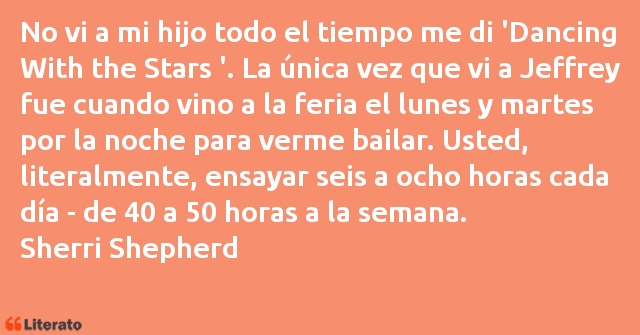 Frases de Sherri Shepherd