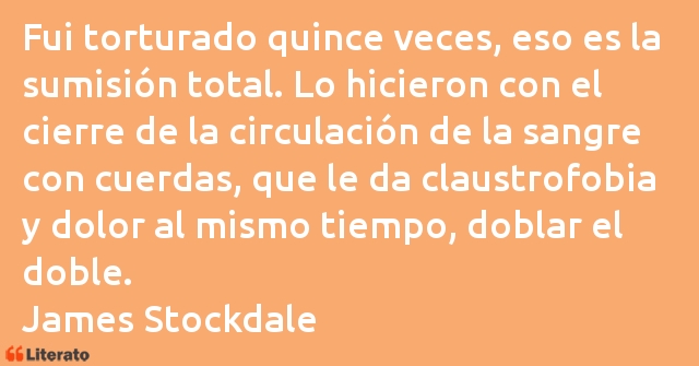 Frases de James Stockdale