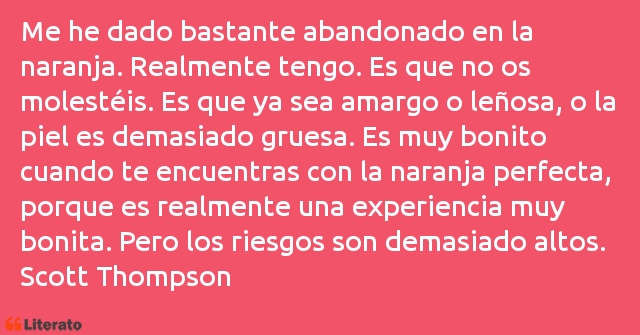 Frases de Scott Thompson