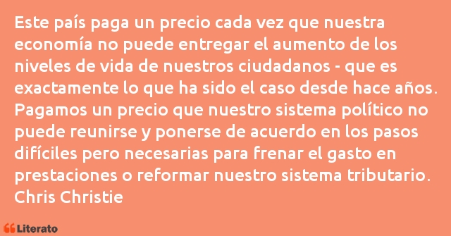 Frases de Chris Christie