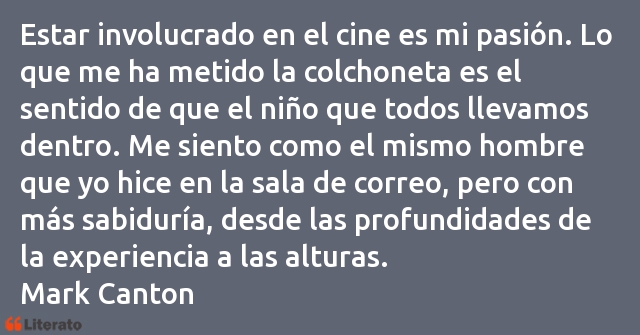 Frases de Mark Canton