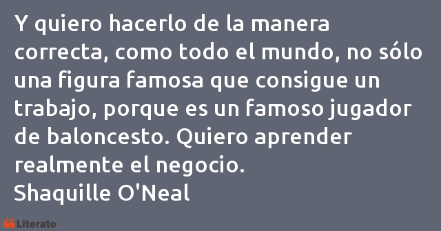 Frases de Shaquille O'Neal