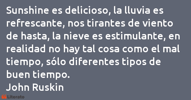 Frases de John Ruskin