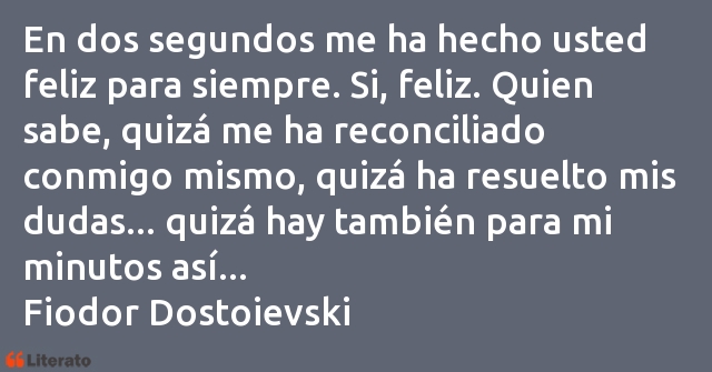 Frases de Fiodor Dostoievski