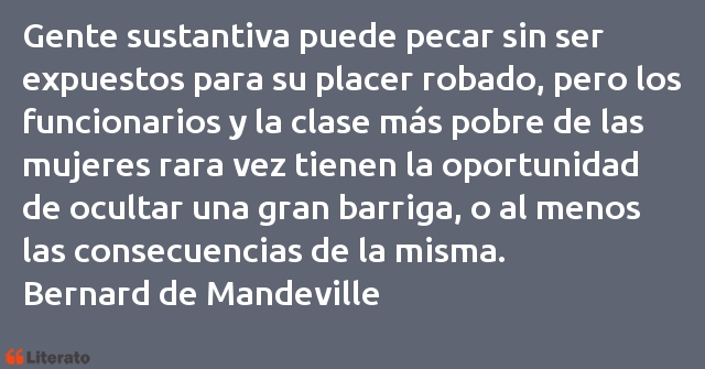 Frases de Bernard de Mandeville