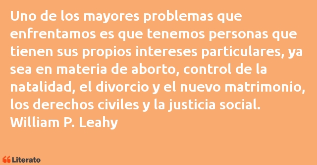 Frases de William P. Leahy