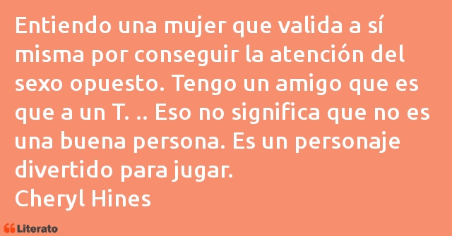 Frases de Cheryl Hines