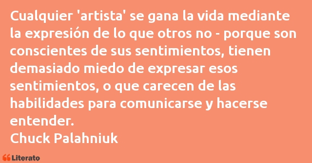 Frases de Chuck Palahniuk