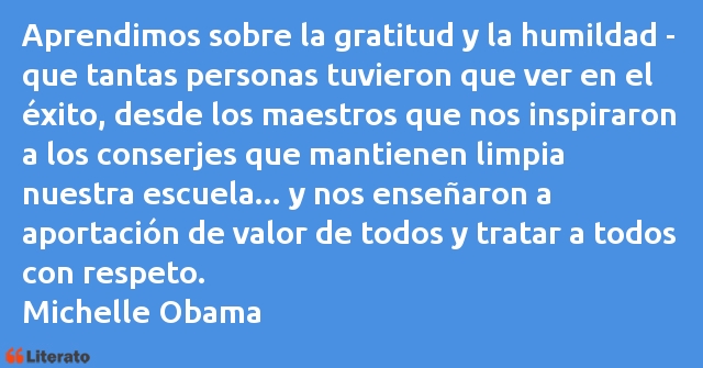 Frases de Michelle Obama