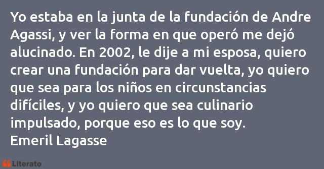 Frases de Emeril Lagasse