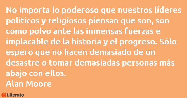 Frases de Alan Moore