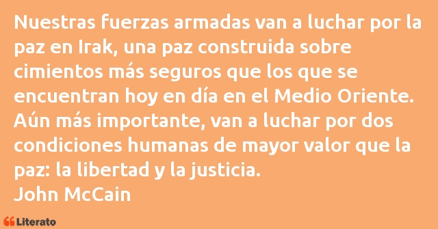 Frases de John McCain
