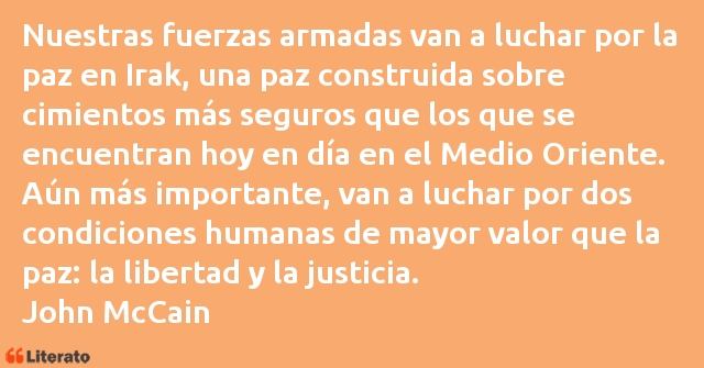 Frases de John McCain